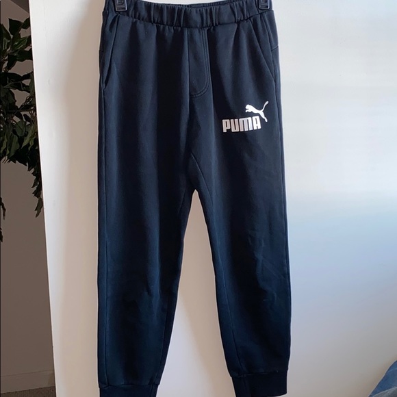 Puma Pants - Puma black joggers